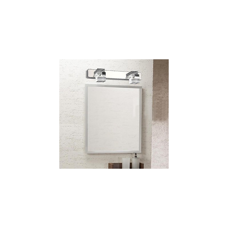 Wall Sconces Bathroom Lighting Wall Washers Crystal Mini Style Modern Contemporary Metal