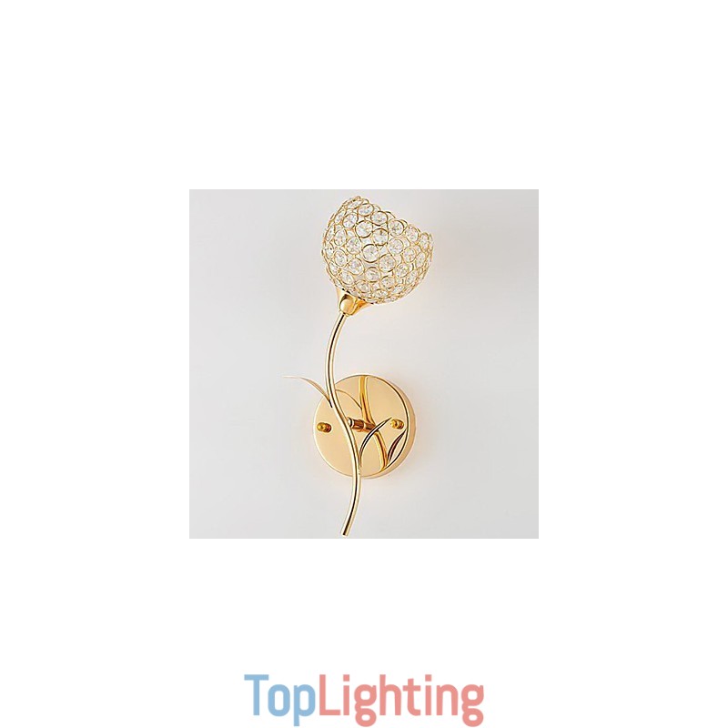 Minimalist Modern Crystal Wall Light