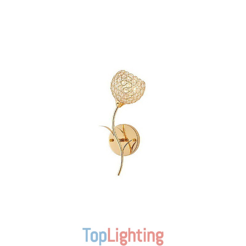 Minimalist Modern Crystal Wall Light