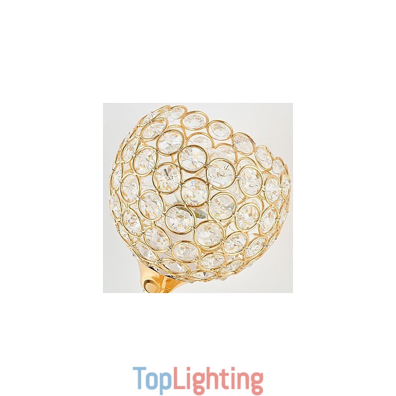 Minimalist Modern Crystal Wall Light