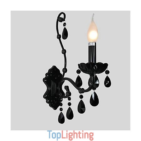 Crystal Mini Style Wall Sconces Candle Wall Lights Modern Contemporary Metal Crystal Mini Style Wall Sconces Candle Wall Lights Modern Contemporary Metal