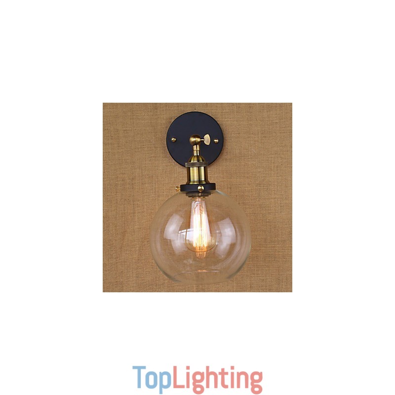 Round Foam Nostalgic American Country Of Export Trade Of The Original Models Of Industrial Decorative Wall Sconce