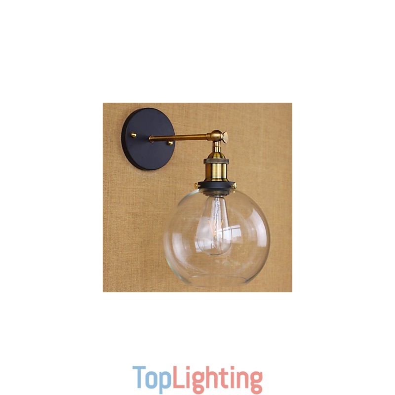 Round Foam Nostalgic American Country Of Export Trade Of The Original Models Of Industrial Decorative Wall Sconce