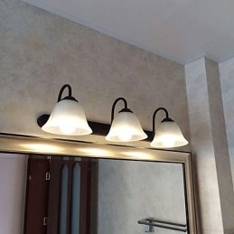 Bathroom Lighting Mini Style Rustic Lodge Metal