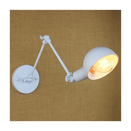 Modern White Long Arm Double Wrought Iron Wall Lamp Living Room Hallway Bedroom Bedside Study Modern White Long Arm Double Wrought Iron Wall Lamp Living Room Hallway Bedroom Bedside Study