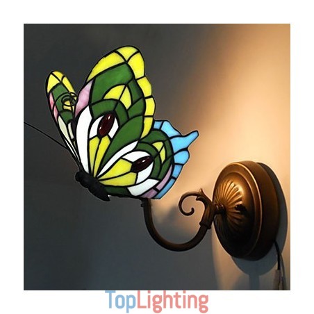 220V 26*15CM 3 5㎡ European Mediterranean Contracted Rural Creative Wrought Iron Wall Lamp Glass Lights 220V 26*15CM 3 5㎡ European Mediterranean Contracted Rural Creative Wrought Iron Wall Lamp Glass Lights