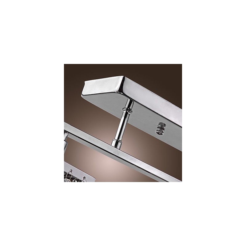 Linear Chandelier Island Light Crysal 3 Lights