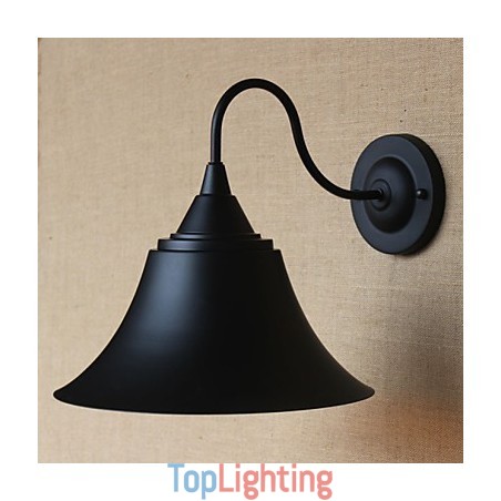 American Country Creative Personality Simple Clothing Store Iron Black Horn Decorative Wall Lamp American Country Creative Personality Simple Clothing Store Iron Black Horn Decorative Wall Lamp