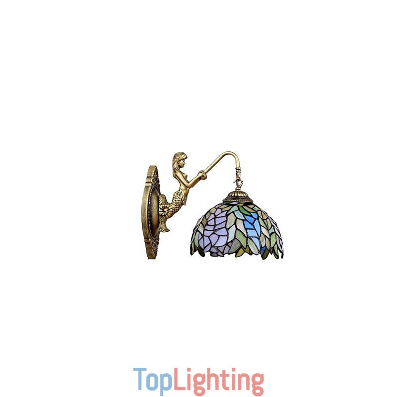 European Contracted Rural Creative Wrought Iron Wall Lamp Lights