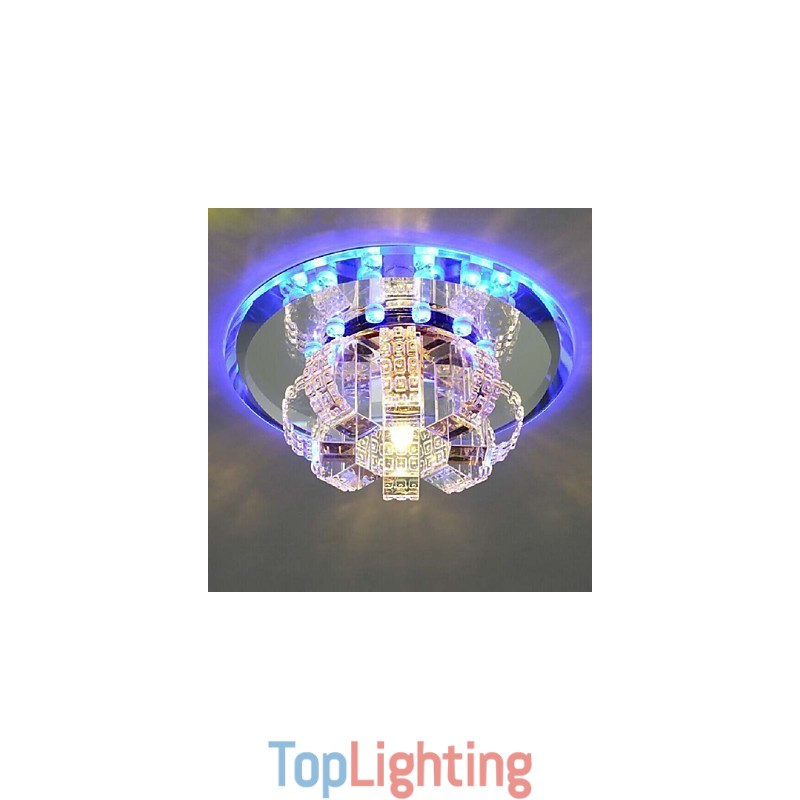 Crystal Ceiling Lamp Spotlight SMD 3W Creative Lamp Absorb Dome Light