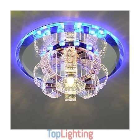 Crystal Ceiling Lamp Spotlight SMD 3W Creative Lamp Absorb Dome Light Crystal Ceiling Lamp Spotlight SMD 3W Creative Lamp Absorb Dome Light