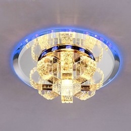 Crystal Ceiling Lamp Spotlight SMD 3W Creative Lamp Absorb Dome Light