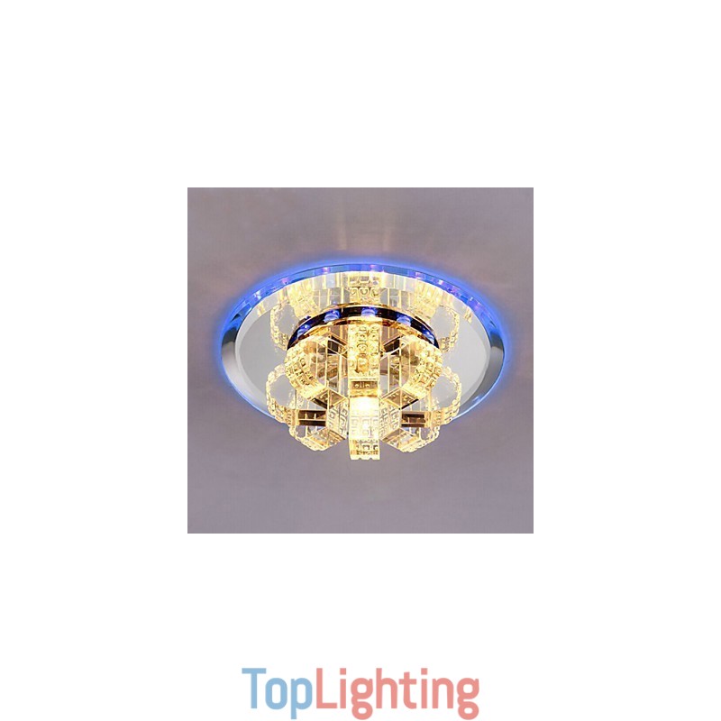 Crystal Ceiling Lamp Spotlight SMD 3W Creative Lamp Absorb Dome Light