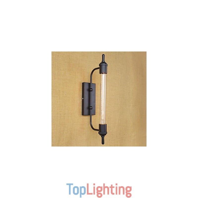 Europe And Retro Clothing Art Restaurant Edison Light Bulb Flute Decorative Wall Sconce