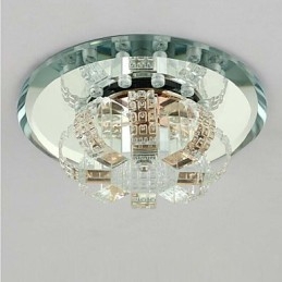 Crystal Ceiling Lamp Spotlight SMD 3W Creative Lamp Absorb Dome Light