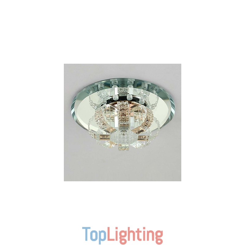 Crystal Ceiling Lamp Spotlight SMD 3W Creative Lamp Absorb Dome Light