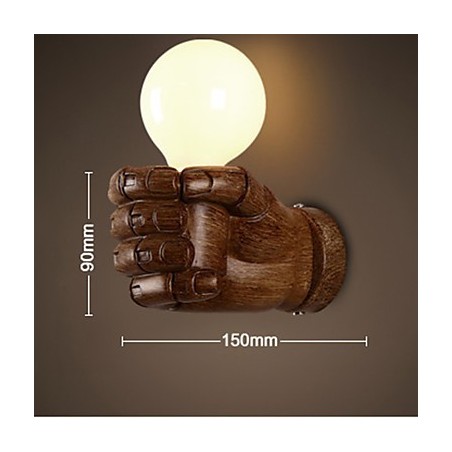 European Wall Right Hand Creative Retro Fist Wall Lamp Lights European Wall Right Hand Creative Retro Fist Wall Lamp Lights