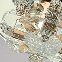 Crystal Ceiling Lamp Spotlight SMD 3W Creative Lamp Absorb Dome Light