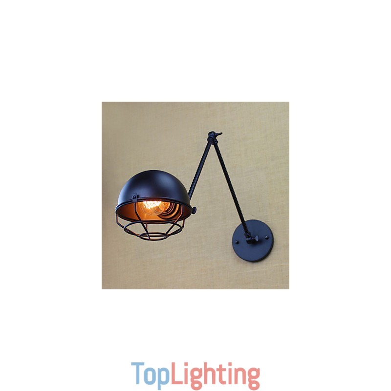 The Long Arm Of American Foreign Industrial Double Retro Creative Decorative Wall Sconce