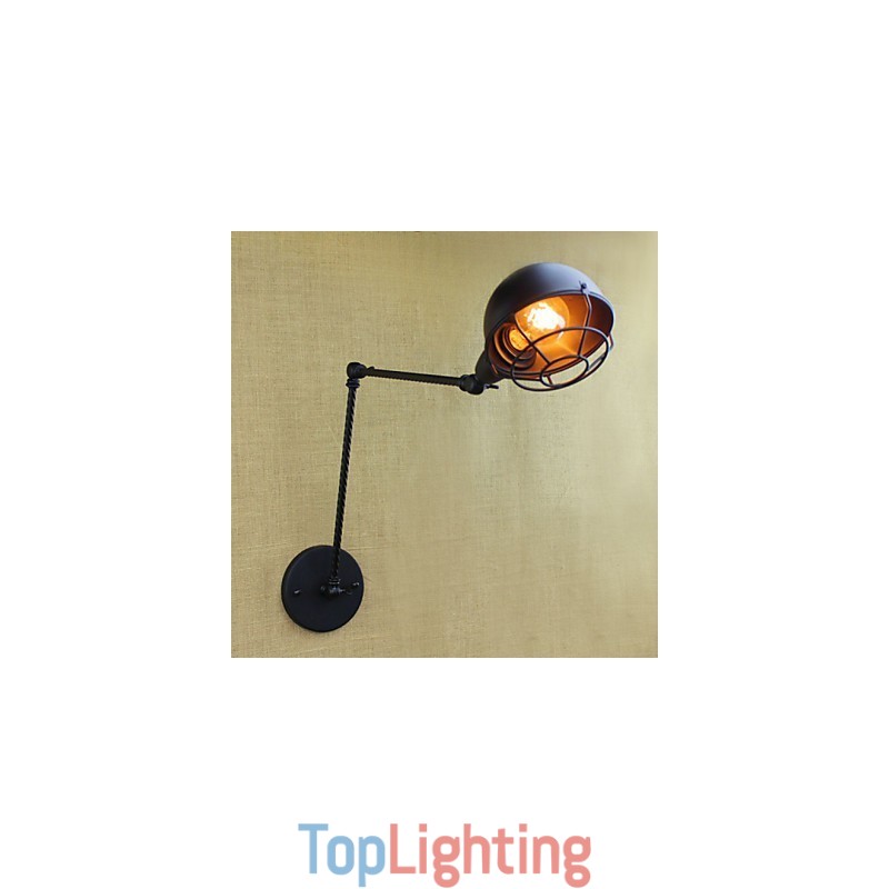 The Long Arm Of American Foreign Industrial Double Retro Creative Decorative Wall Sconce