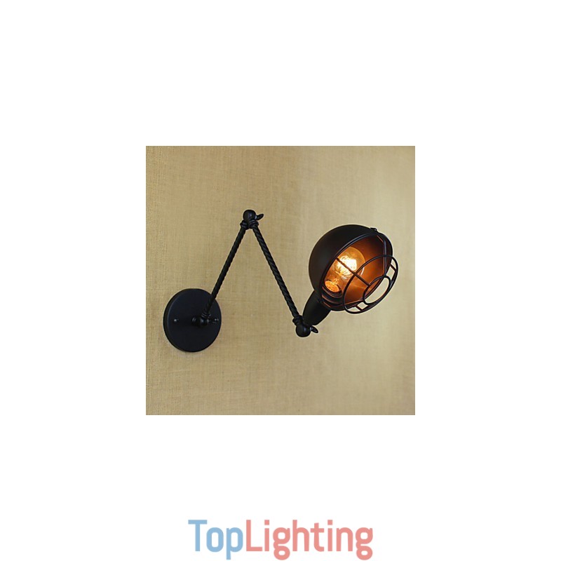 The Long Arm Of American Foreign Industrial Double Retro Creative Decorative Wall Sconce