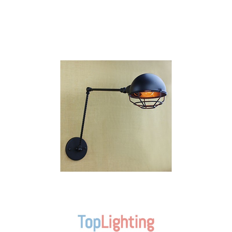 The Long Arm Of American Foreign Industrial Double Retro Creative Decorative Wall Sconce