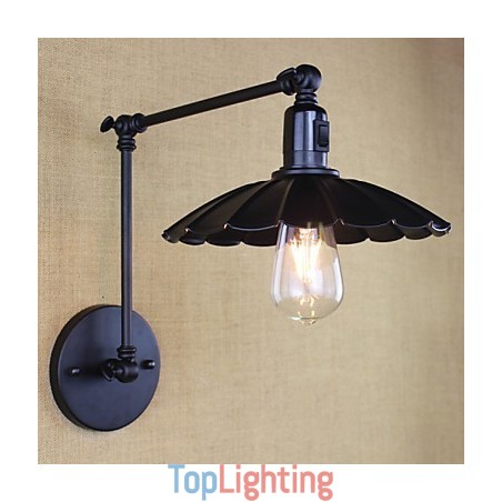 Bedroom Bedside Lamp Hotel Engineering Restaurant Retro Matte Black Belt Long Arm Double Switch Wall Bedroom Bedside Lamp Hotel Engineering Restaurant Retro Matte Black Belt Long Arm Double Switch Wall