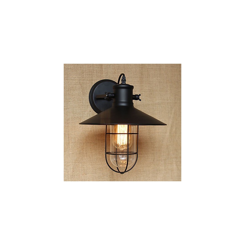 American Country Style Corridor Bar Decoration Of The Head Of a Bed Wall Lamp