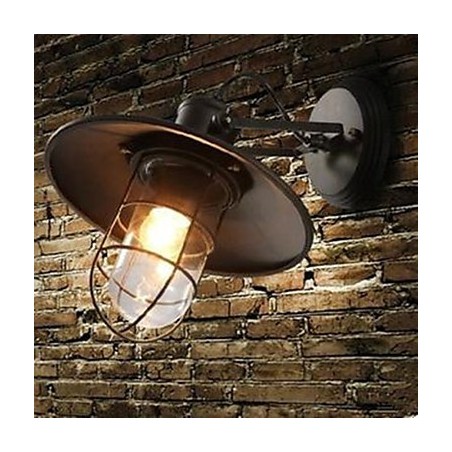 American Country Personality Contracted Style Warehouse Cage Wall Lamp American Country Personality Contracted Style Warehouse Cage Wall Lamp