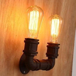 Creative Double Creative Bar Conduit Wall Lamp Light