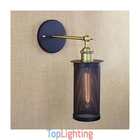 Wall Lamp Wrought Iron With Iron Net Wall Lamp Wrought Iron With Iron Net