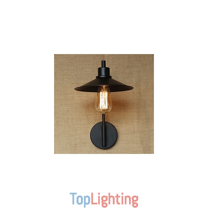 Retro Decorative Wrought Iron Wall Sconce