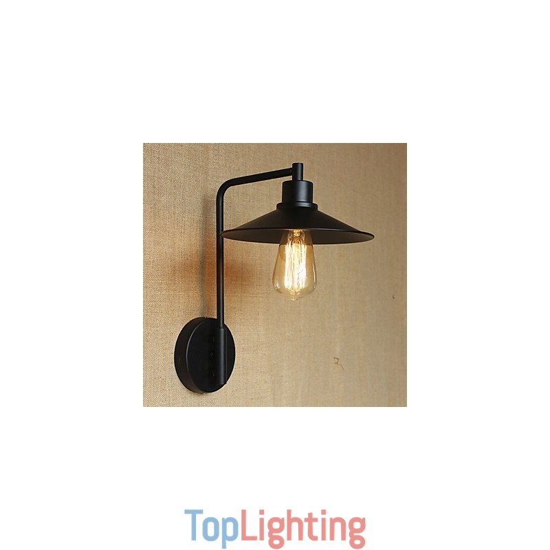 Retro Decorative Wrought Iron Wall Sconce