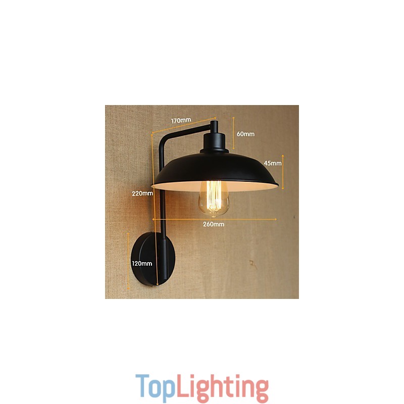 Classical Simple Home Decoration Iron Wall Sconce