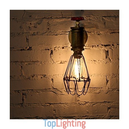 Vintage Industrial Water Pipe Wall Lamps Loft Edison Light for Bar Restaurant Wall Fixtures Lighting Vintage Industrial Water Pipe Wall Lamps Loft Edison Light for Bar Restaurant Wall Fixtures Lighting