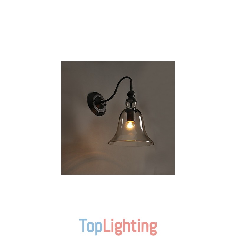 Creative Garden Light Crystal Wall Lamp Bell Restoring Ancient Ways Light