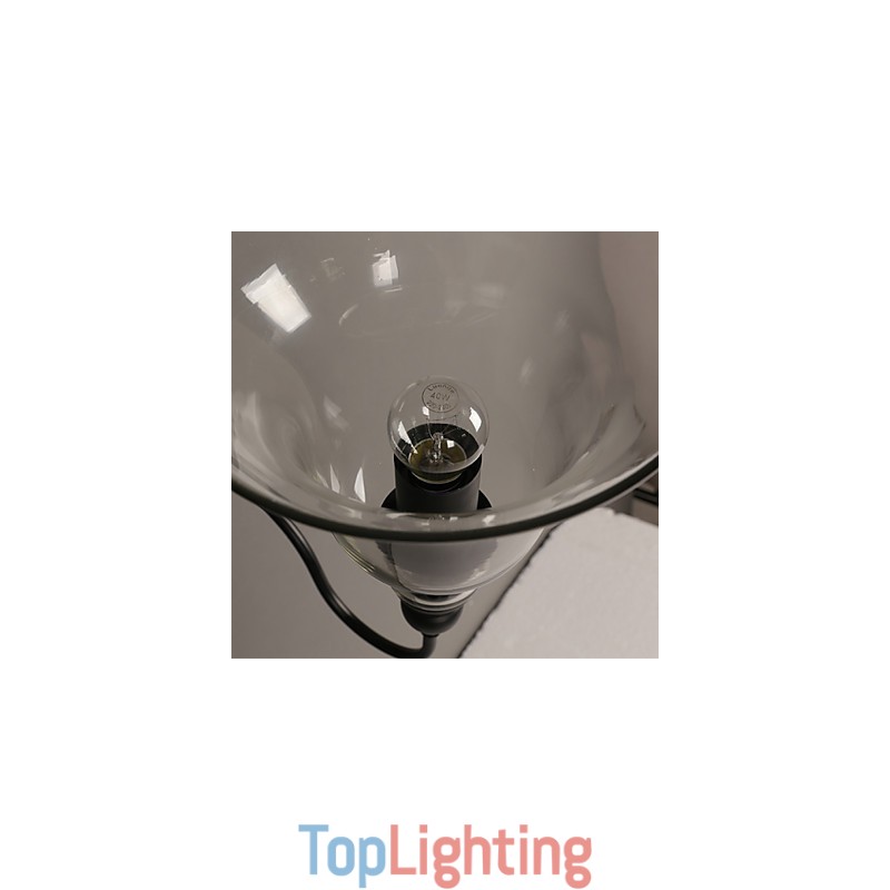 Creative Garden Light Crystal Wall Lamp Bell Restoring Ancient Ways Light