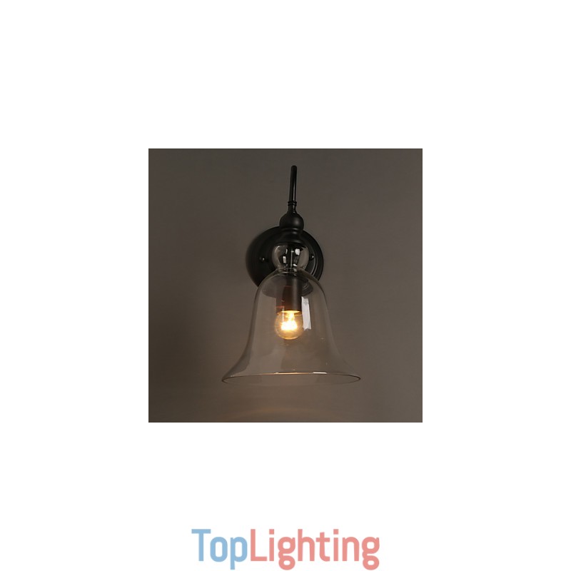 Creative Garden Light Crystal Wall Lamp Bell Restoring Ancient Ways Light