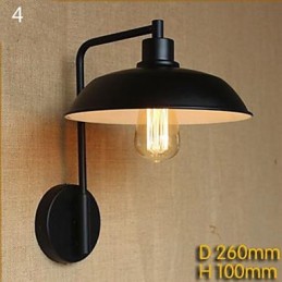 Contemporary And Contracted Warehouse Balcony Porch Corridor Wall Lamp Wrought Iron Decoration