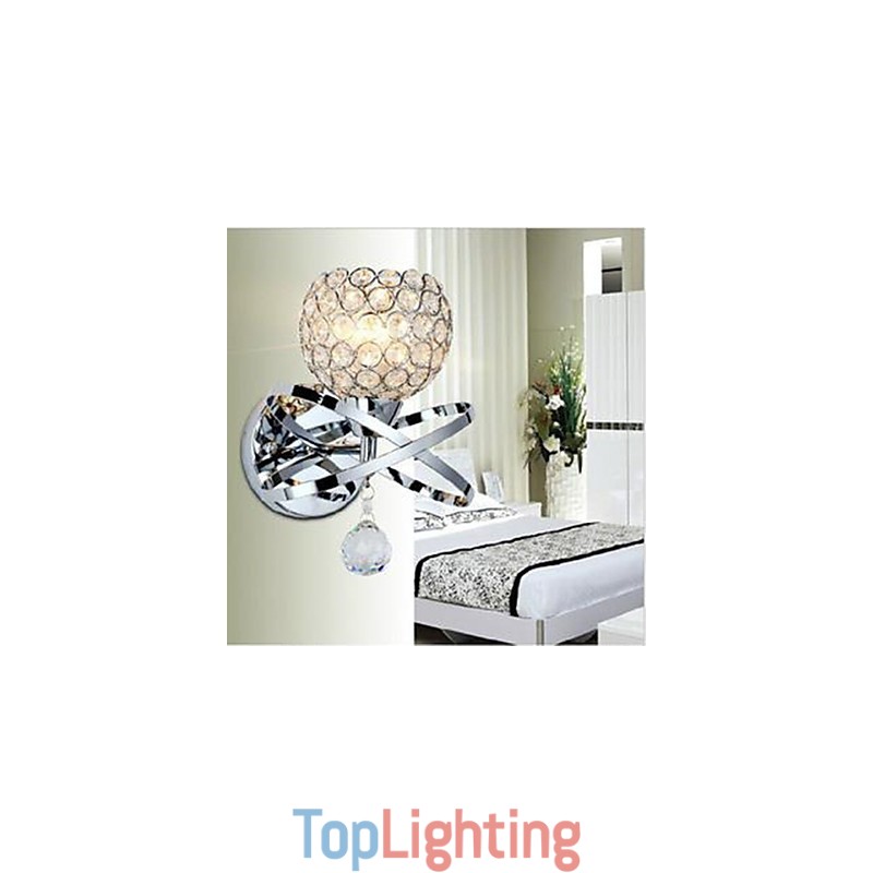Single Head Crystal Wall Lamp