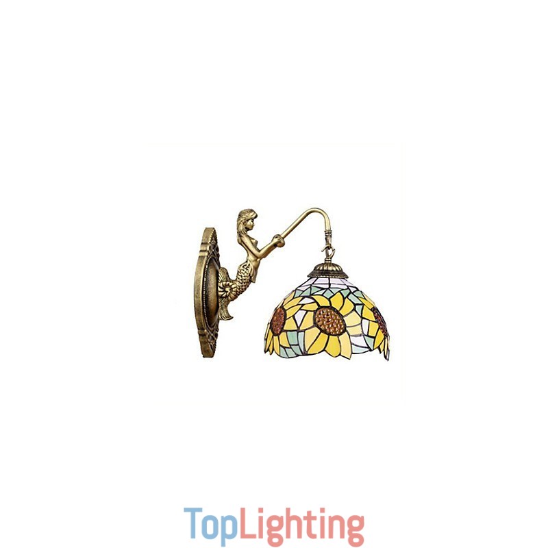 Christmas European Contracted Rural Creative Wrought Iron Wall Lamp Lights