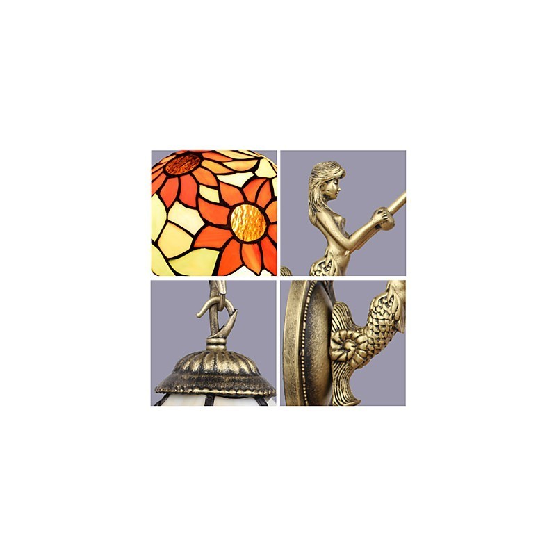 Christmas European Contracted Rural Creative Wrought Iron Wall Lamp Lights