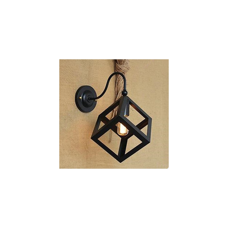 Bar Clothing Store Restaurant Stair Xuan Industrial Square Window Decorates Wall Lamp