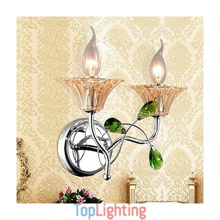 Wall Sconces Bathroom Lighting Candle Wall Lights Crystal Modern Contemporary Metal Wall Sconces Bathroom Lighting Candle Wall Lights Crystal Modern Contemporary Metal