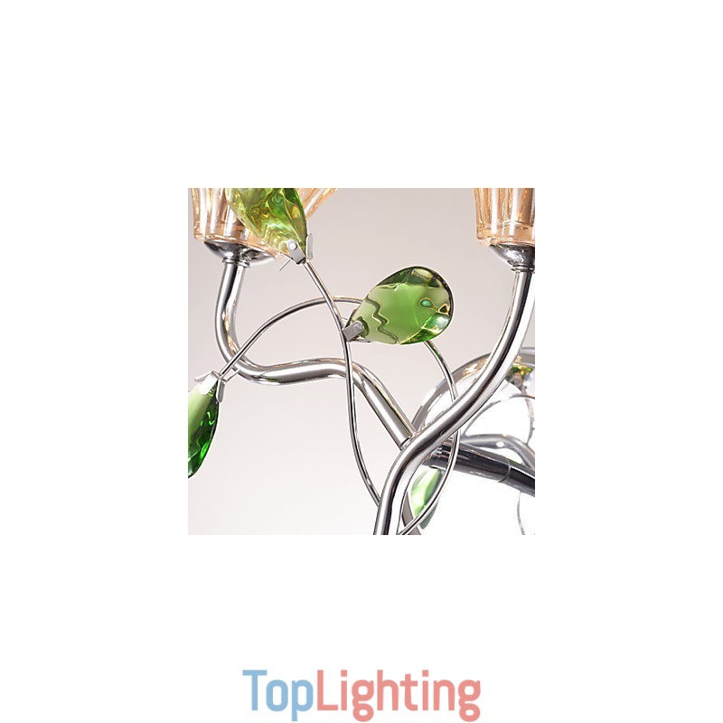Wall Sconces Bathroom Lighting Candle Wall Lights Crystal Modern Contemporary Metal