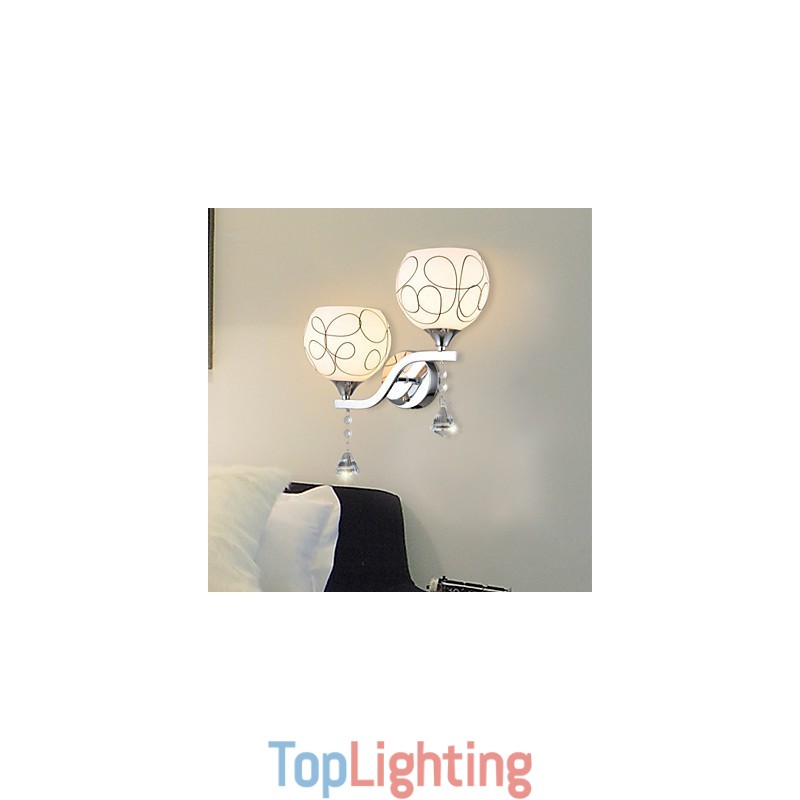 Creative Contemporary And Contracted Creative Crystal Wall Lamp Lights