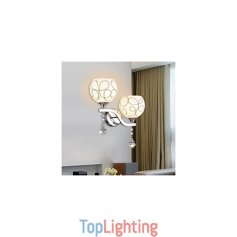 Creative Contemporary And Contracted Creative Crystal Wall Lamp Lights