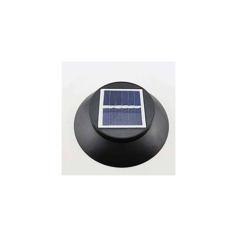 Outdoor Solar Power White Villa Wall Mount Garden Courtyard Door Path Light Lamp