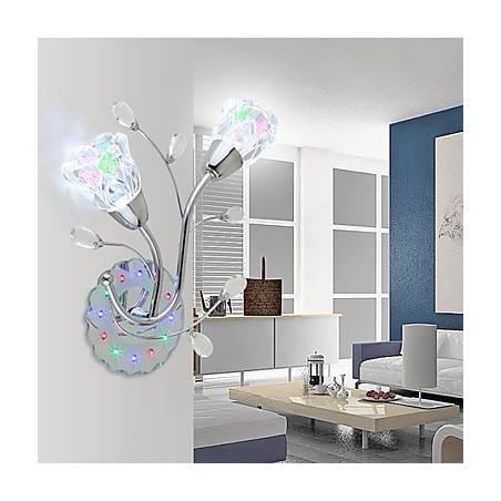 Creative Flowers Contemporary And Contracted Creative Crystal Wall Lamp Lights Creative Flowers Contemporary And Contracted Creative Crystal Wall Lamp Lights