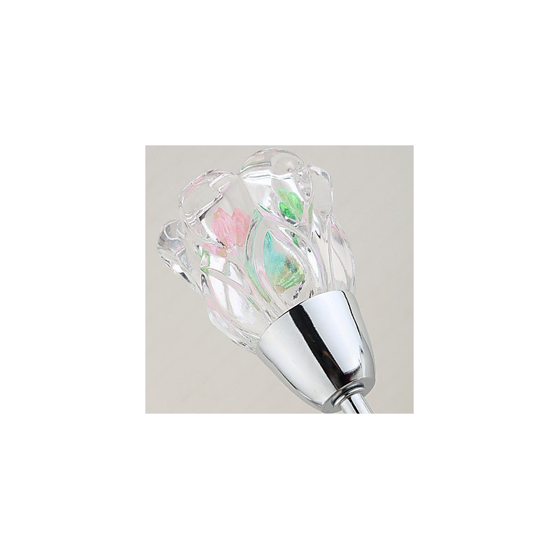 Creative Flowers Contemporary And Contracted Creative Crystal Wall Lamp Lights